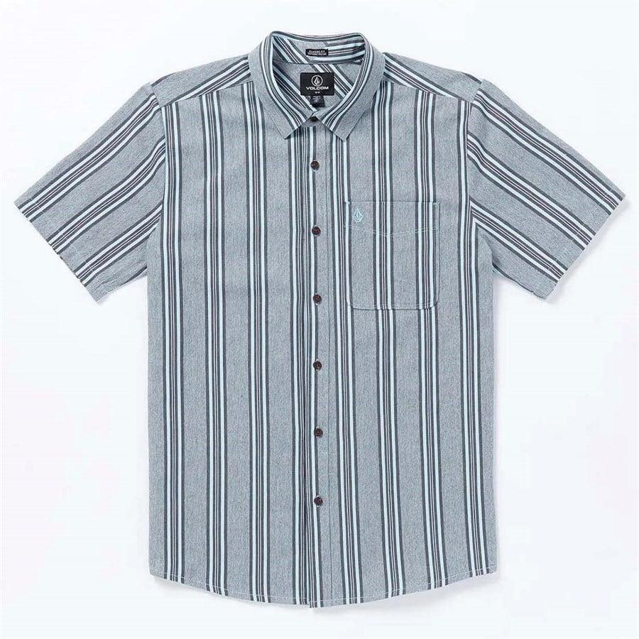 Volcom Newbar Stripe Short-Sleeve Shirt - Men's
