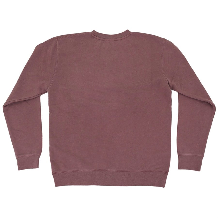 Evo X NST Embroidered Pigment Dyed Crew Neck Sweatshirt - Unisex