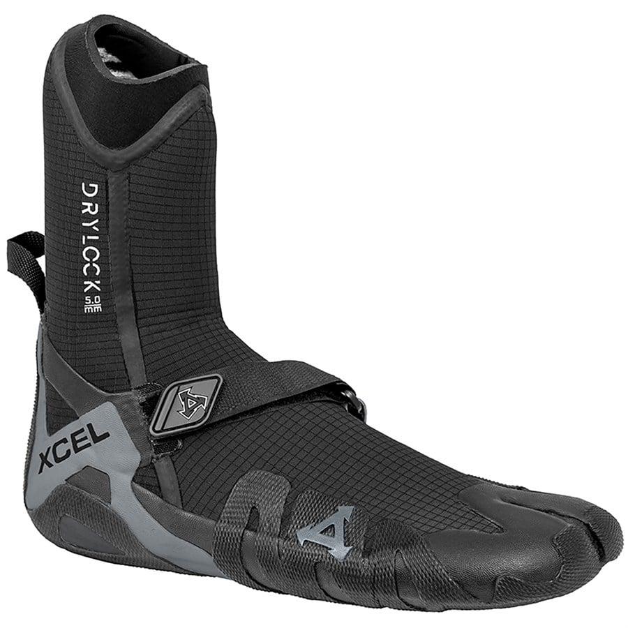 XCEL 5mm Drylock Split Toe Wetsuit Boots - Used