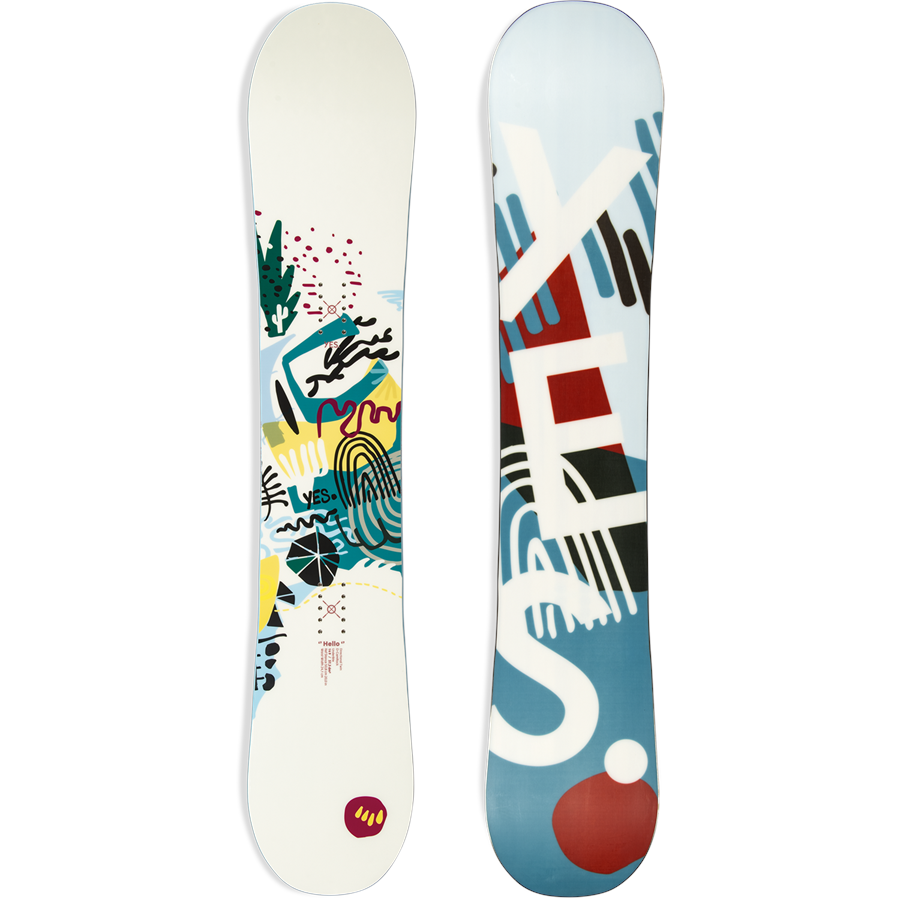 Yes. Hello Snowboard - Women's