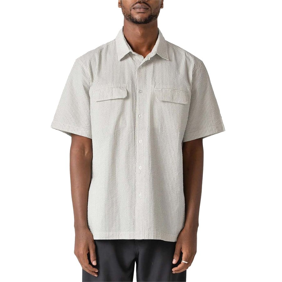 Former Broadcast Seersucker Short-Sleeve Shirt - Men's