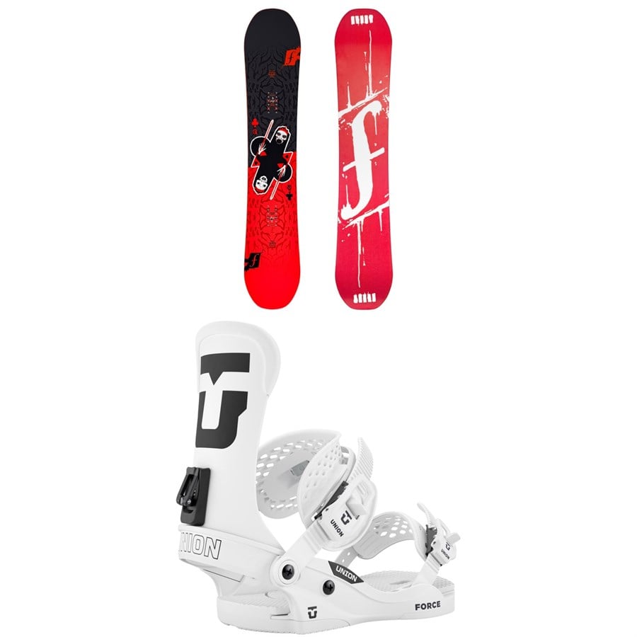 Forum Destroyer Snowboard + Union Force Classic Snowboard Bindings 2026