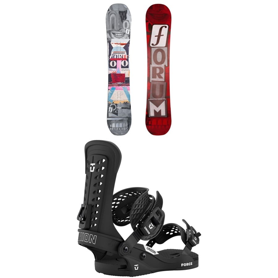 Forum Recon Snowboard + Union Force Classic Snowboard Bindings 2026