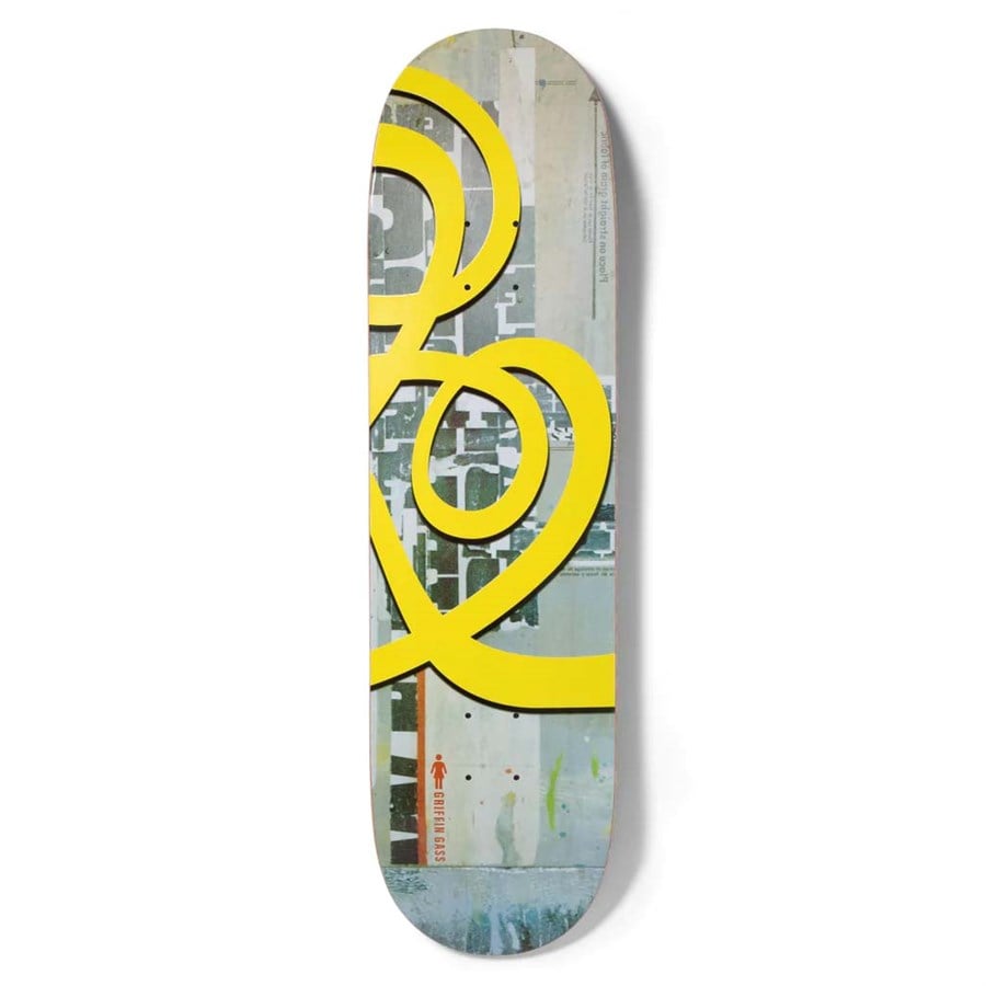 Girl Gass Jenkins 30 Swirls 8.5 Skateboard Deck