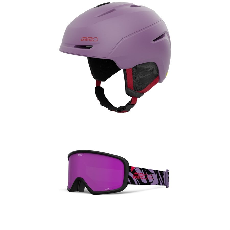 Giro Neo Jr MIPS Helmet - Kids' + Giro Stomp Goggles - Kids'