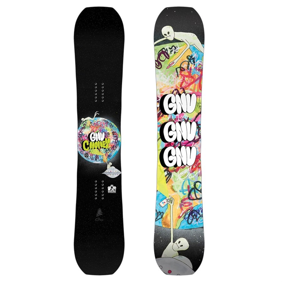 GNU C-Money C3 Snowboard + Bent Metal Joint Snowboard Bindings + Vans Invado OG Snowboard Boots 2026