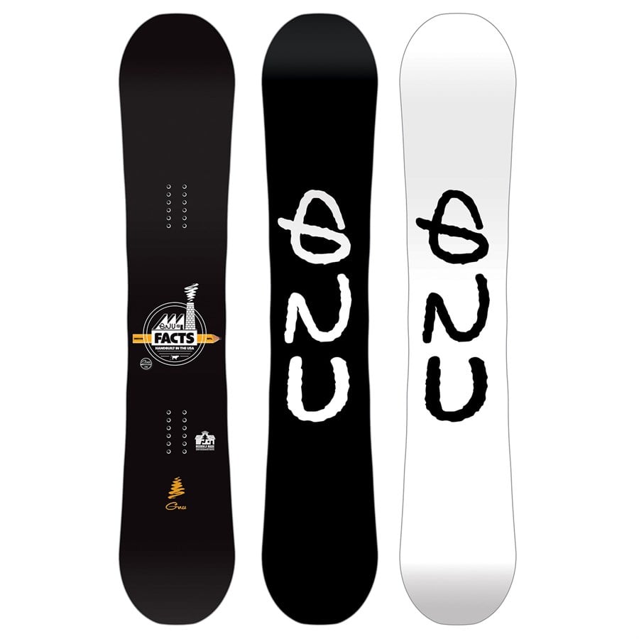 GNU Facts BTX Snowboard + Bent Metal Joint Snowboard Bindings + Vans Invado OG Snowboard Boots 2026