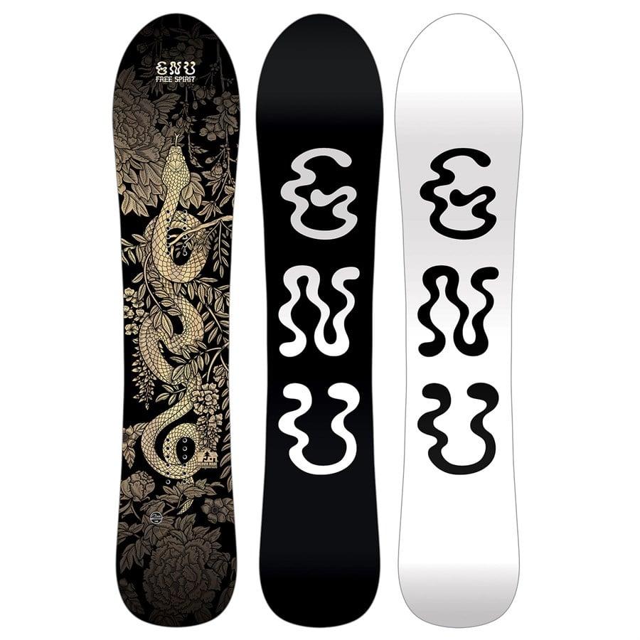 GNU Free Spirit C3 Snowboard + Bent Metal Stylist Snowboard Bindings + Vans Encore Pro Snowboard Boots - Women's 2026