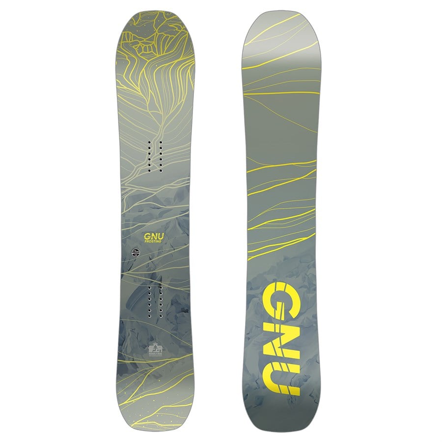 GNU Frosting C2 Snowboard + Union Rosa Snowboard Bindings - Women's 2025