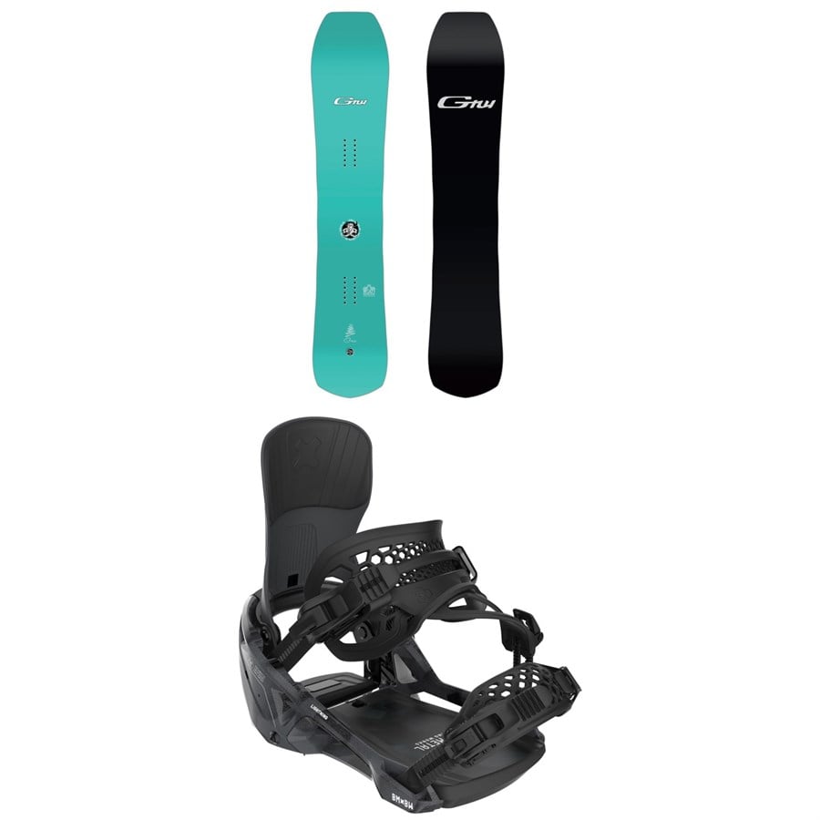 GNU Gremlin C3 Snowboard + Bent Metal Lightning Supermatic Snowboard Bindings 2026
