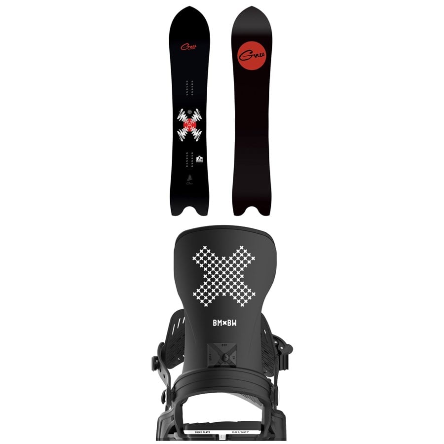 GNU Something GNU Snowboard + Bent Metal Stylist Snowboard Bindings - Women's 2026