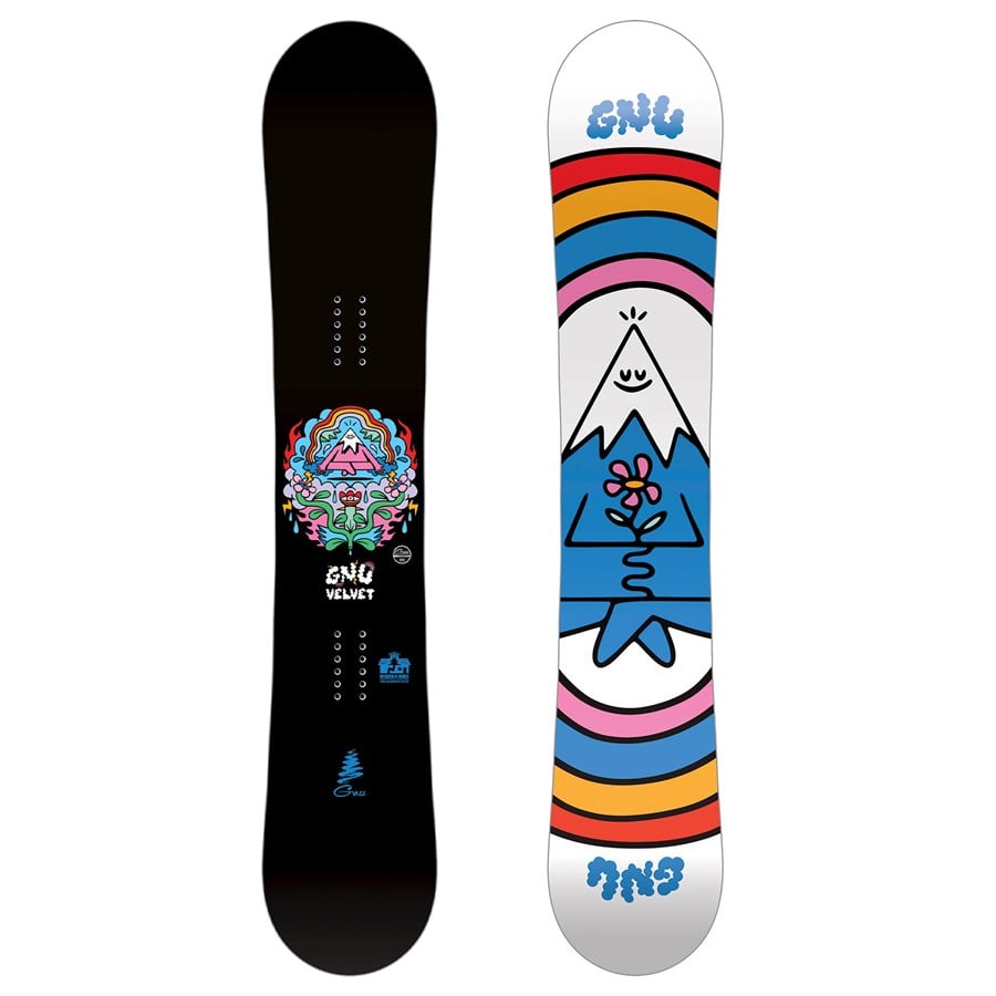 GNU Velvet C2 Snowboard + Bent Metal Lightning Supermatic Snowboard Bindings - Women's 2026
