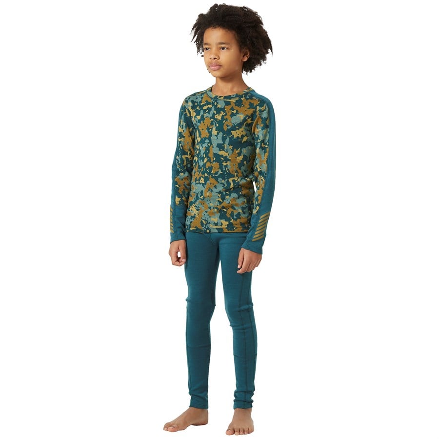 Helly Hansen Graphic Lifa Merino Midweight Baselayer Set - Kids'
