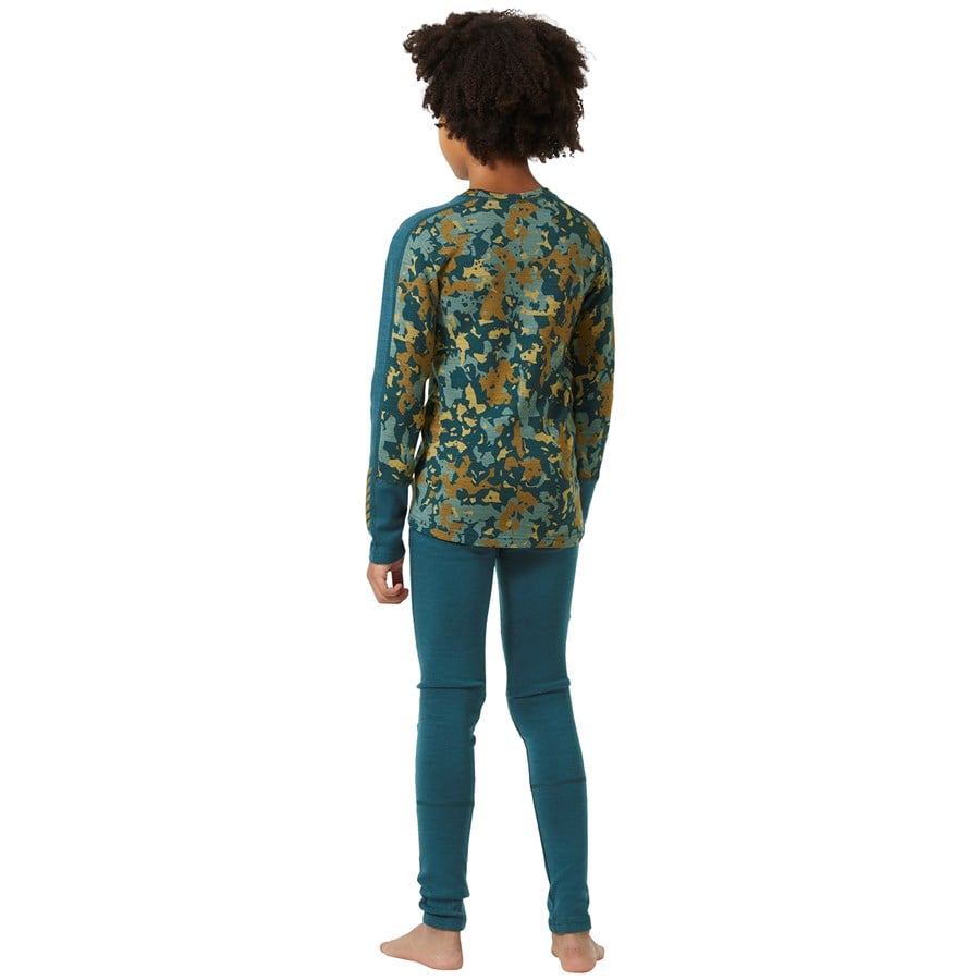 Helly Hansen Graphic Lifa Merino Midweight Baselayer Set - Kids'