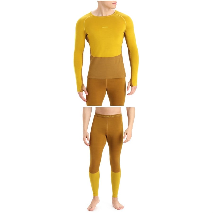 Icebreaker 200 ZoneKnit™ Long-Sleeve Crew + Leggings 2023