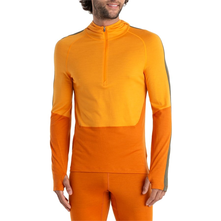 Icebreaker Merino 200 Sonebula Long-Sleeve Half Zip Hoodie - Men's