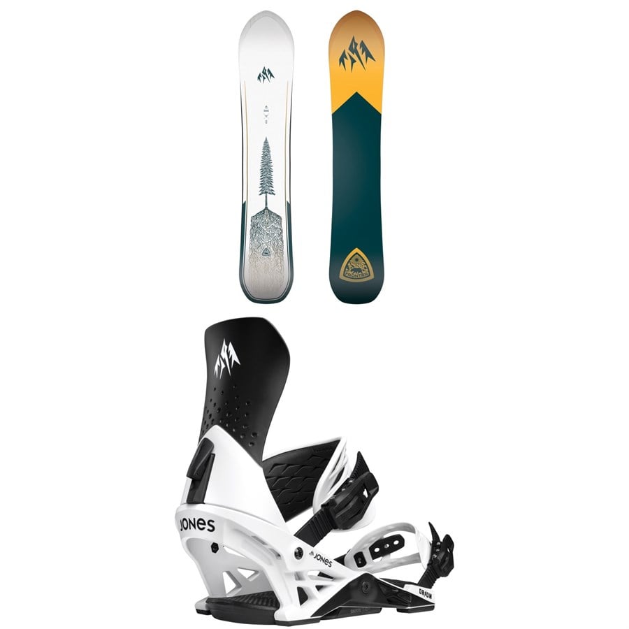 Jones Frontier 2.0 Snowboard + Orion Snowboard Bindings 2026