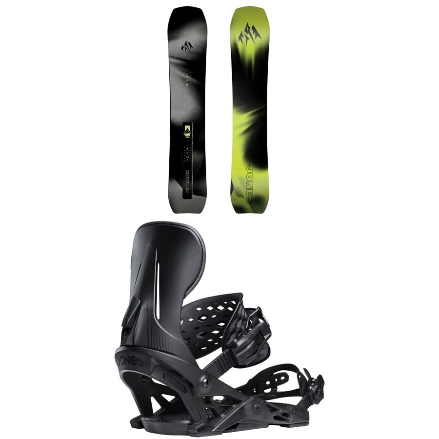 Jones Howler Snowboard + Mercury Snowboard Bindings 2026