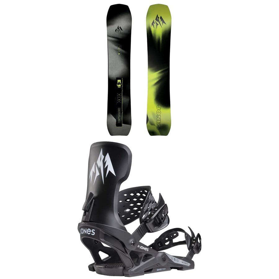 Jones Howler Snowboard + Meteorite Snowboard Bindings 2026