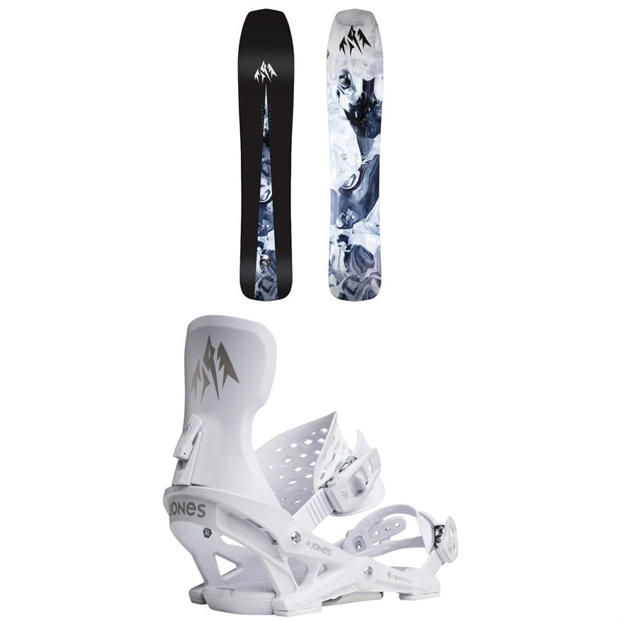 Jones Mind Expander Snowboard + Equinox Snowboard Bindings - Women's 2026