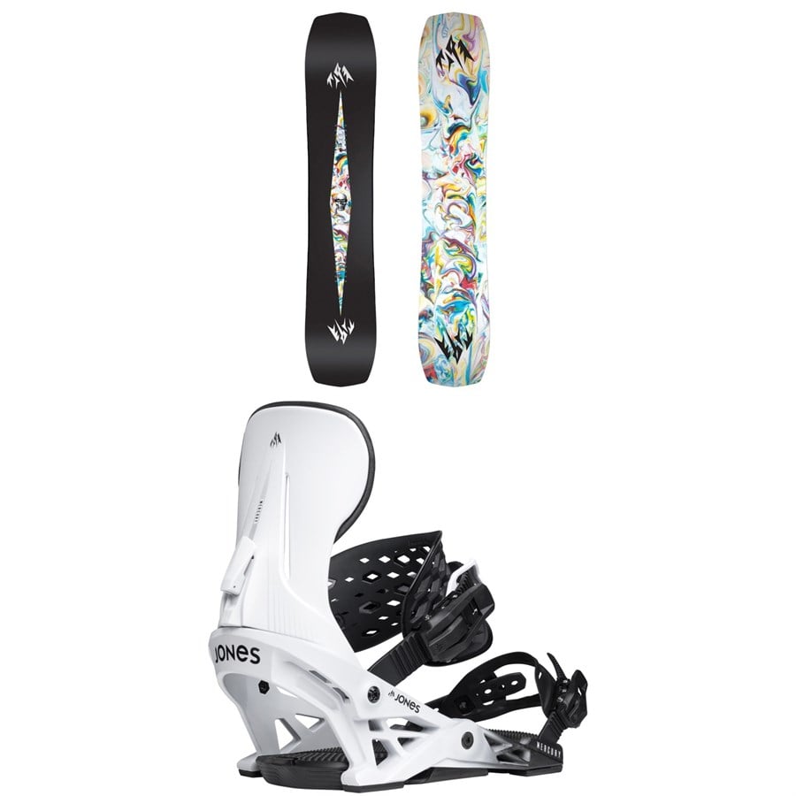 Jones Mind Expander Twin Snowboard + Mercury Snowboard Bindings 2026