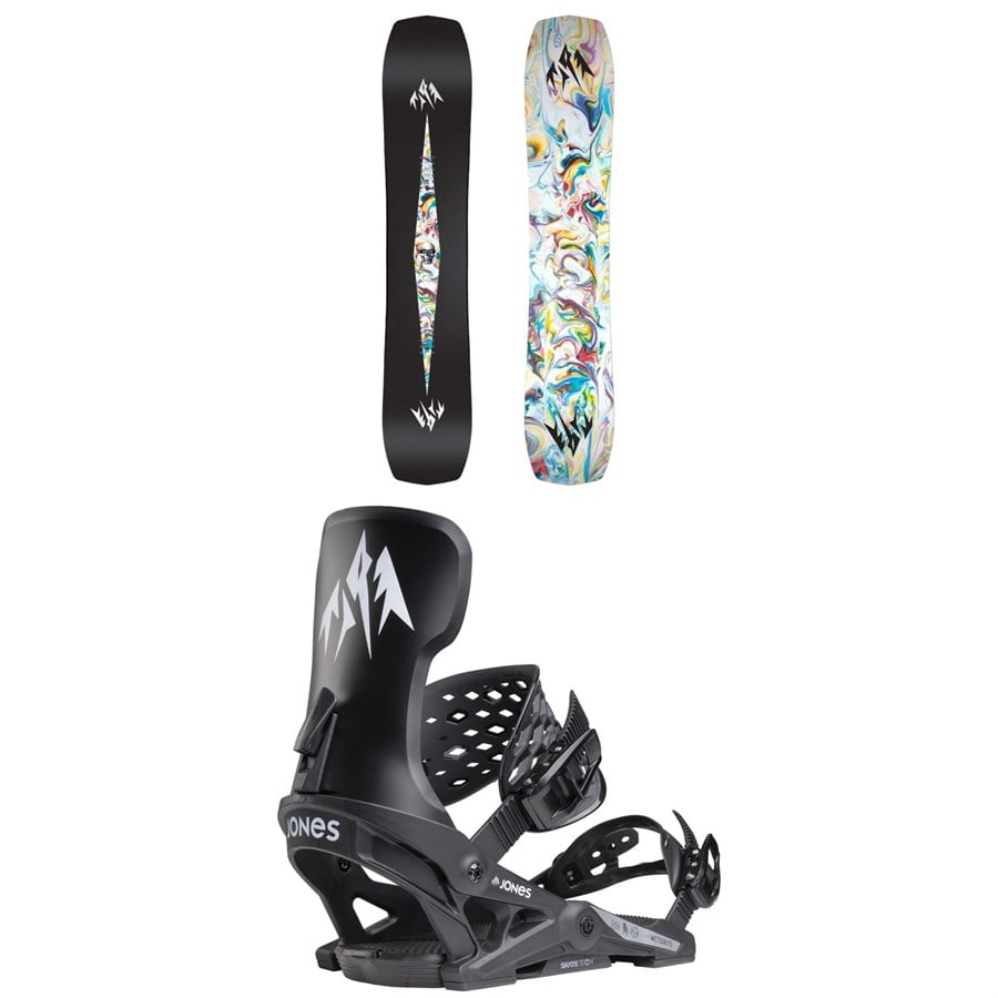 Jones Mind Expander Twin Snowboard + Meteorite Snowboard Bindings 2026