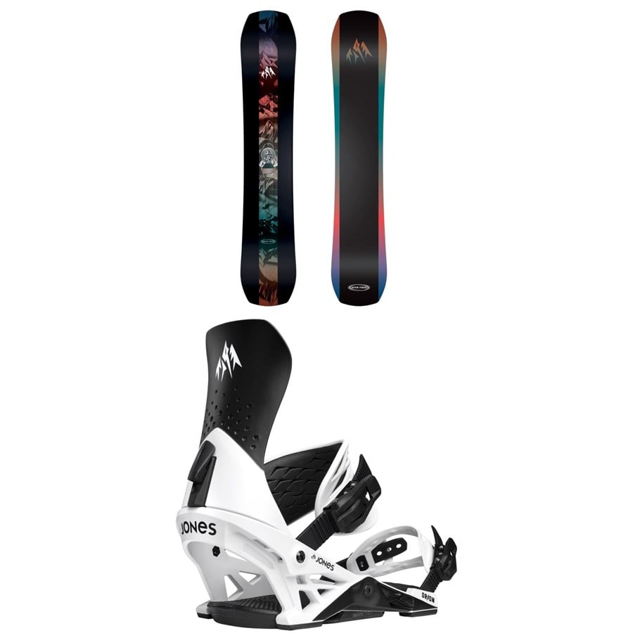 Jones Mountain Twin Snowboard + Orion Snowboard Bindings 2026