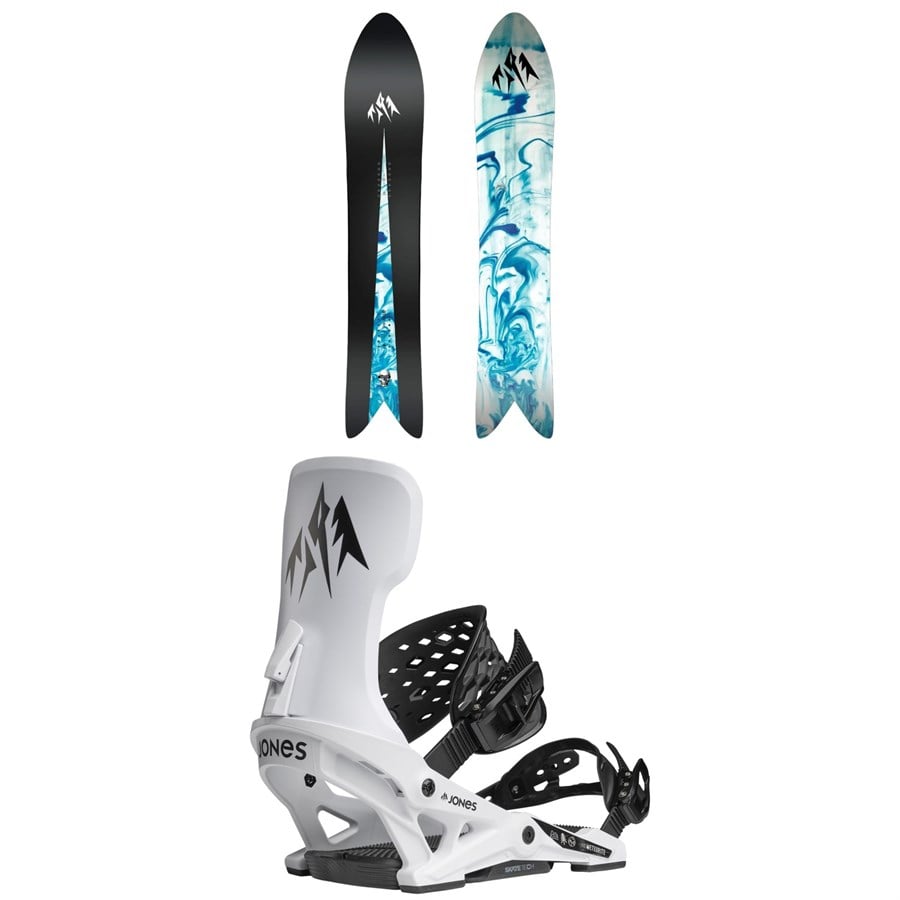 Jones Storm Wolf Snowboard + Meteorite Snowboard Bindings 2026