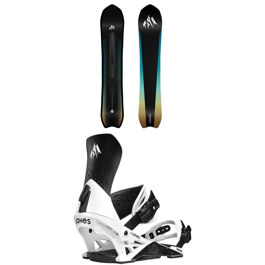 Jones Stratos Snowboard + Orion Snowboard Bindings 2026