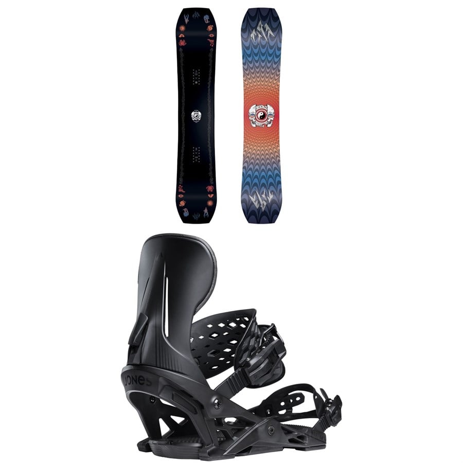 Jones Tweaker Pro Snowboard + Mercury Snowboard Bindings 2026