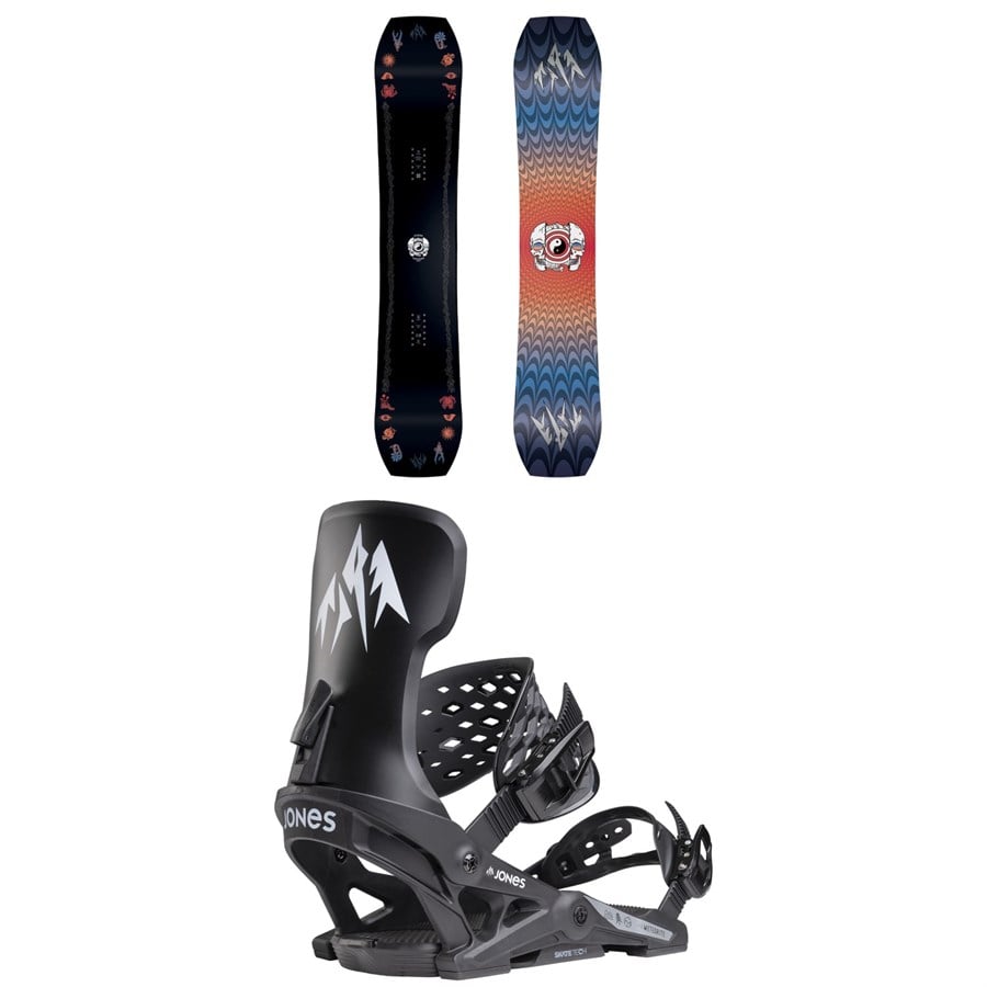 Jones Tweaker Pro Snowboard + Meteorite Snowboard Bindings 2026