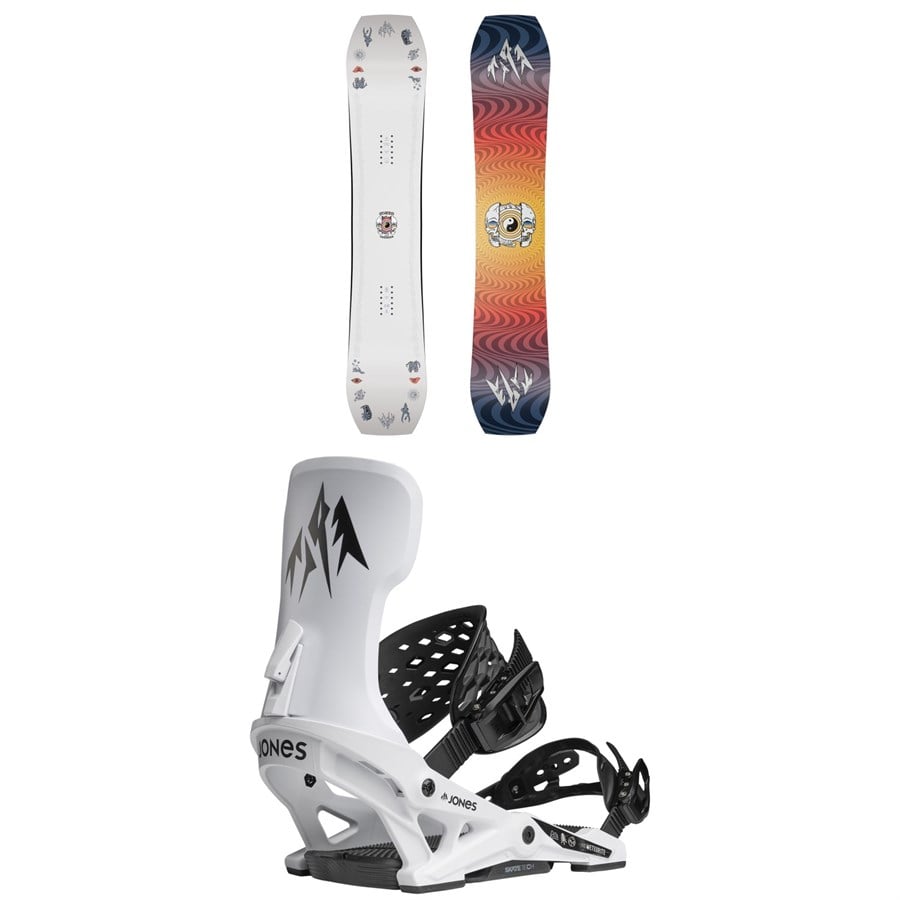 Jones Tweaker Snowboard + Meteorite Snowboard Bindings 2026