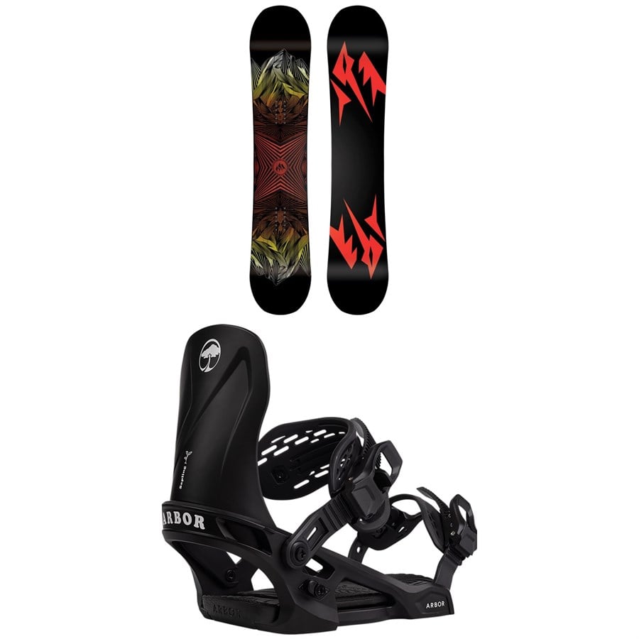 Jones Ultra Prodigy Snowboard + Arbor Sapling Snowboard Bindings - Kids' 2026