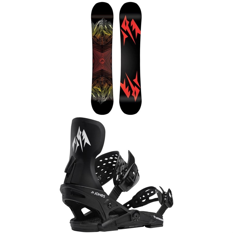 Jones Ultra Prodigy Snowboard + Asteroid Snowboard Bindings - Kids' 2026