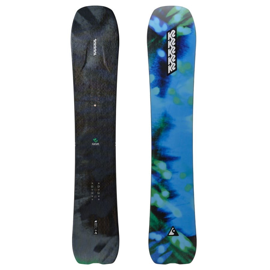 K2 Alchemist Snowboard + Bond Snowboard Bindings 2025