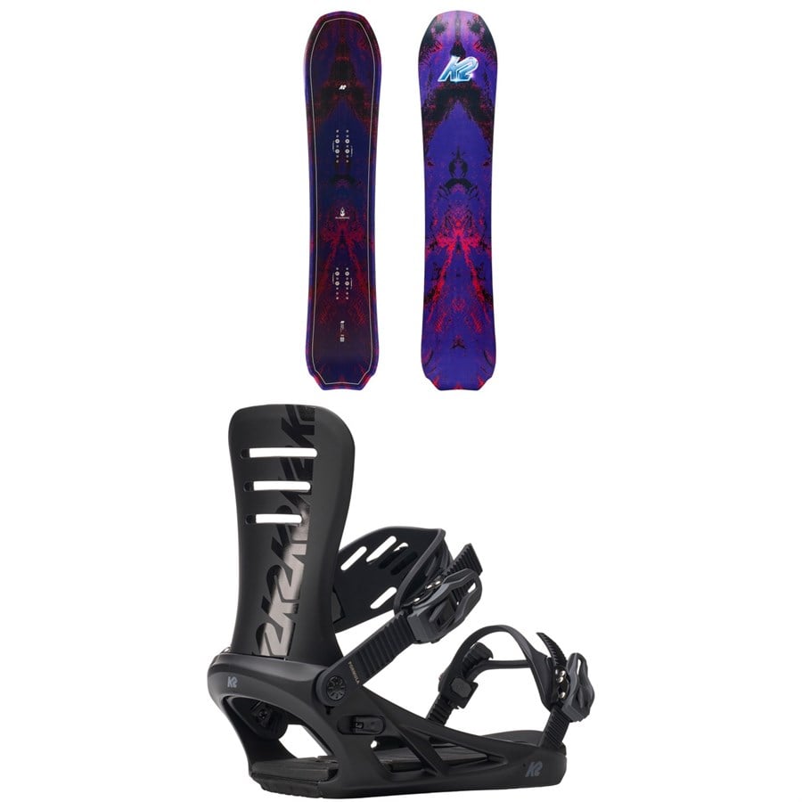 K2 Almanac Snowboard + Formula Snowboard Bindings 2026