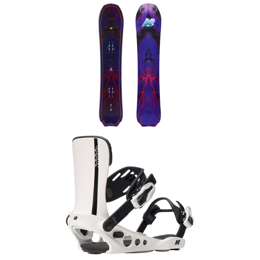 K2 Almanac Snowboard + Meridian Snowboard Bindings - Women's 2026