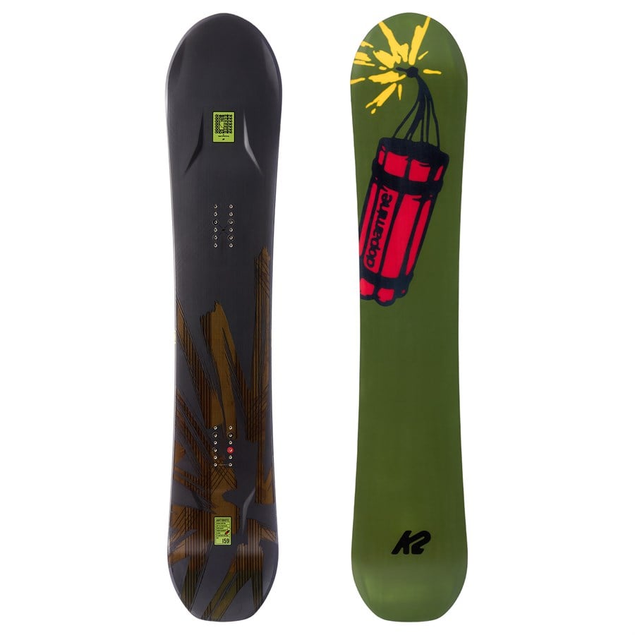 K2 Antidote Snowboard + Bond Snowboard Bindings + Orton Snowboard Boots 2026