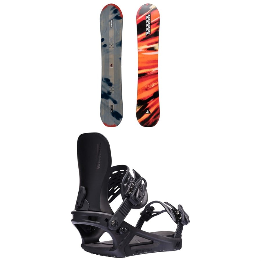 K2 Antidote Snowboard + Network Snowboard Bindings - Women's 2025