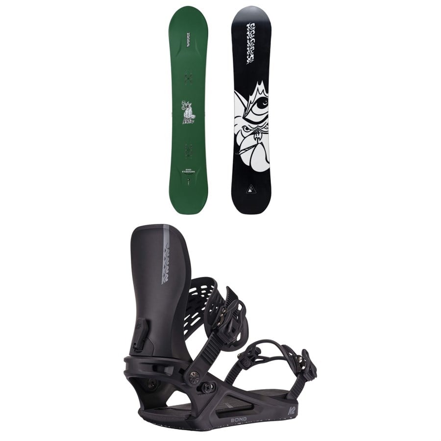 K2 Antidote x Gabe Ferguson Snowboard + Bond Snowboard Bindings
