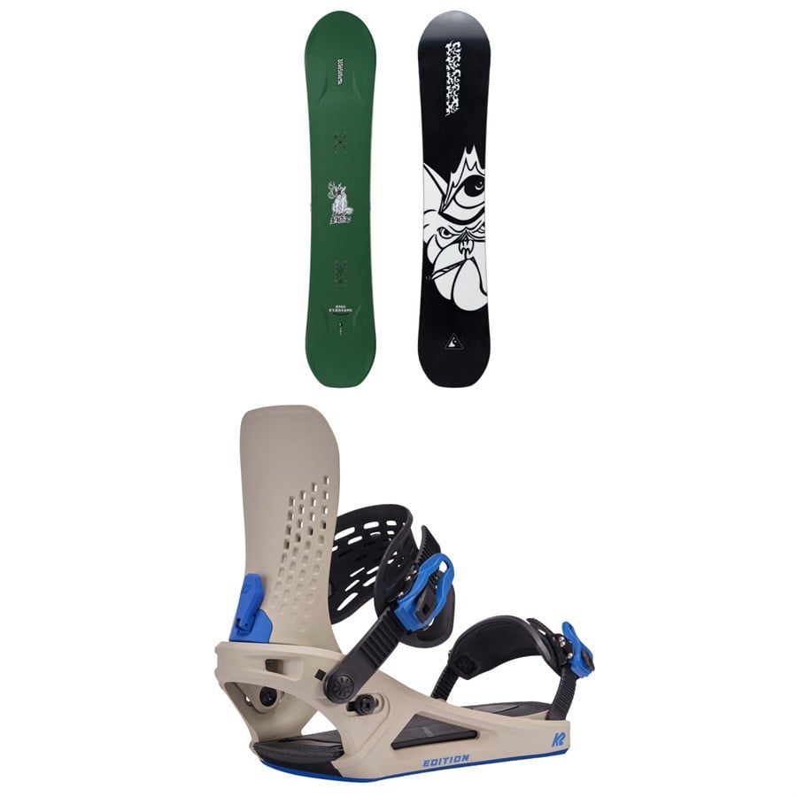 K2 Antidote X Gabe Ferguson Snowboard + Edition Snowboard Bindings