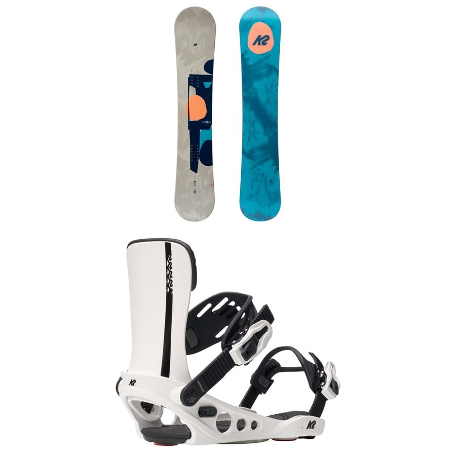 K2 Chloro Snowboard + Meridian Snowboard Bindings - Women's 2026