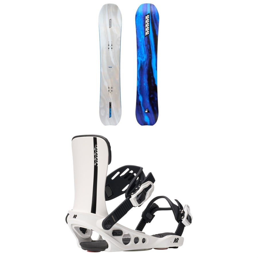 K2 Commonwealth Snowboard + Meridian Snowboard Bindings - Women's 2026