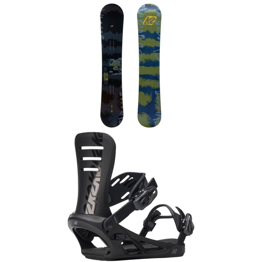 K2 Courier Snowboard + Formula Snowboard Bindings 2026