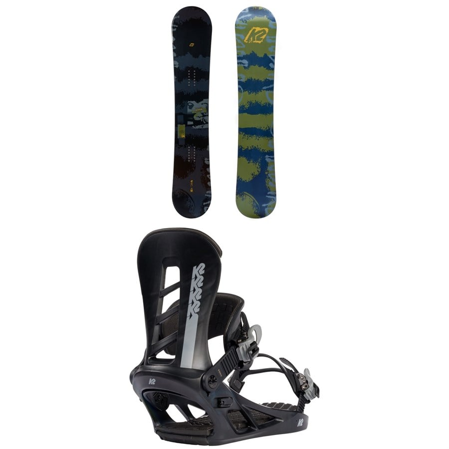K2 Courier Snowboard + Sonic Snowboard Bindings 2026