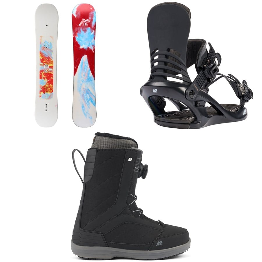 K2 Dreamsicle Snowboar + Cassette Snowboard Bindings + Haven Snowboard Boots - Women's 2026