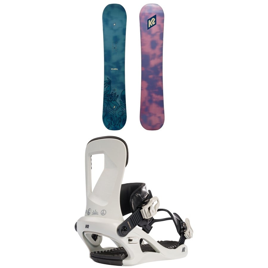 K2 Dreamsicle Snowboard + Bedford Snowboard Bindings - Women's