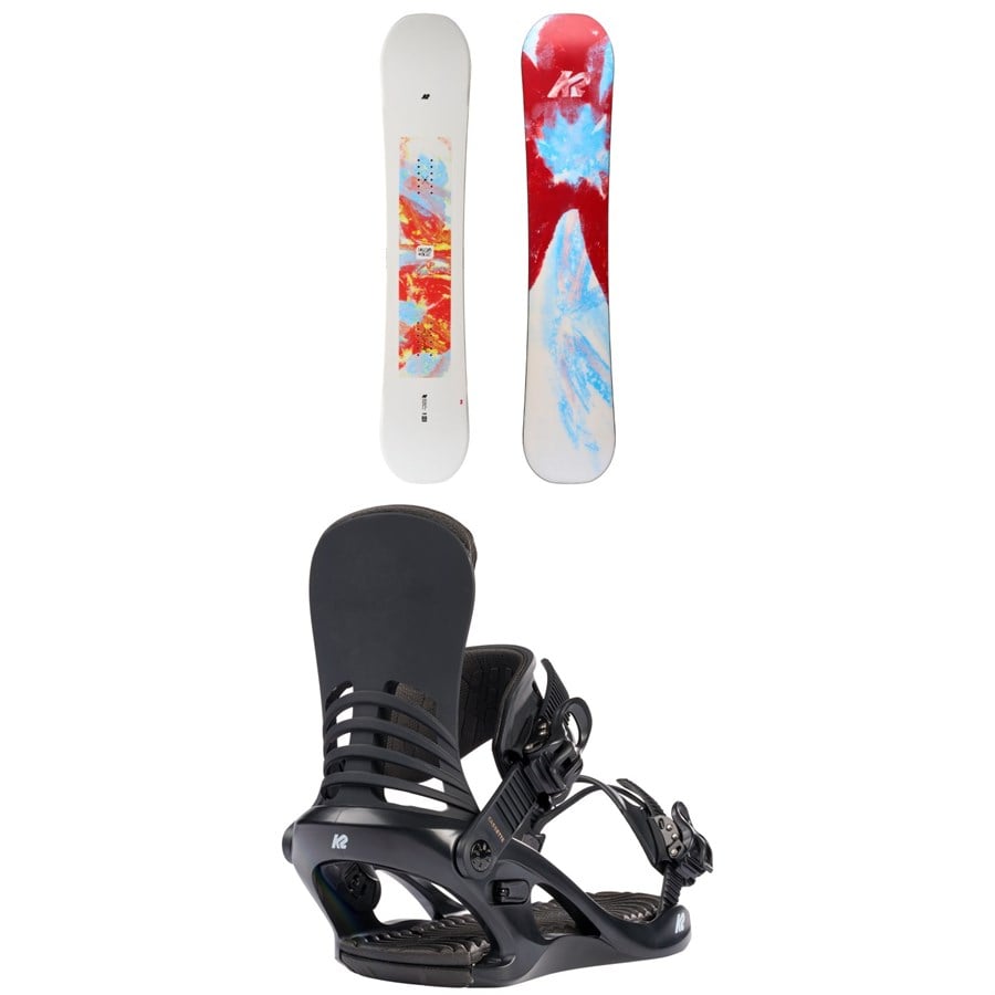 K2 Dreamsicle Snowboard + Cassette Snowboard Bindings - Women's 2026