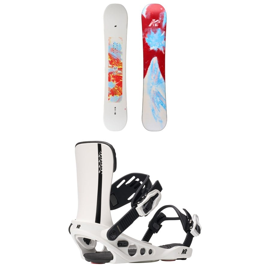 K2 Dreamsicle Snowboard + Meridian Snowboard Bindings - Women's 2026