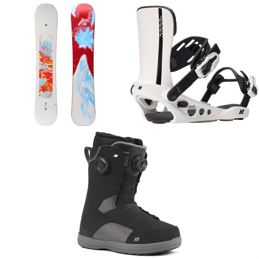 K2 Dreamsicle Snowboard + Meridian Snowboard Bindings + Kinsley Snowboard Boots - Women's 2026